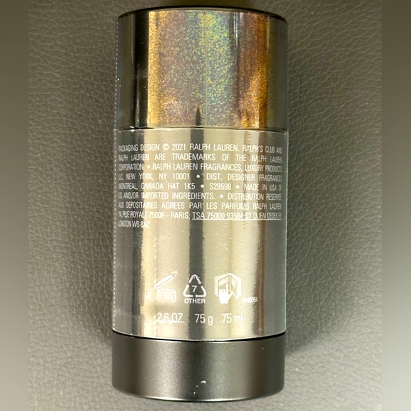 RALPH’S CLUB by RALPH LAUREN 2.6 OZ DEODORANT STICK-BRAND NEW, SEALED,NEVER USED - Picture 2 of 4